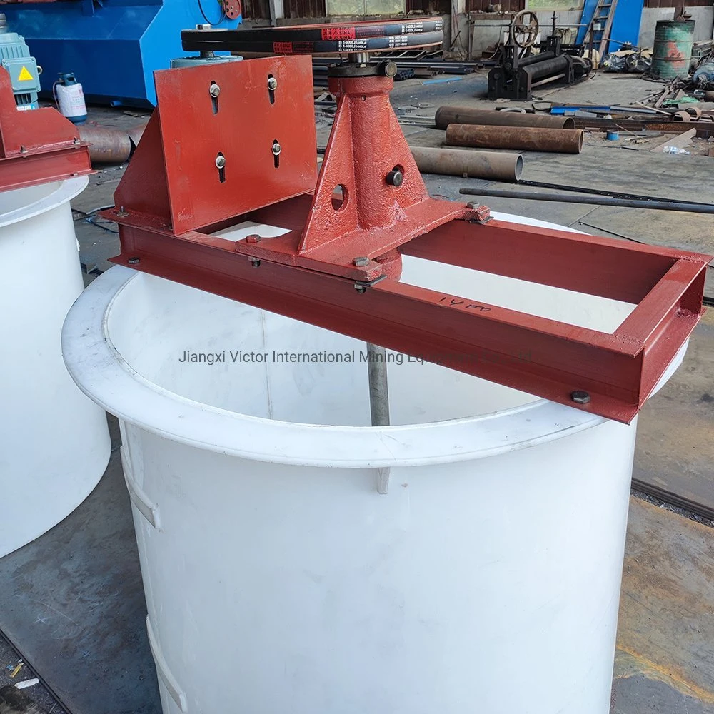 Gold Making Machines Dual Impeller Agitation Leaching Tank for Gold Mining Machinery and Equipment